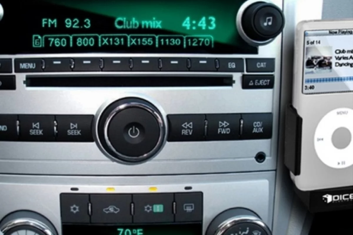 DICE Electronics Universal Car kit for iPod