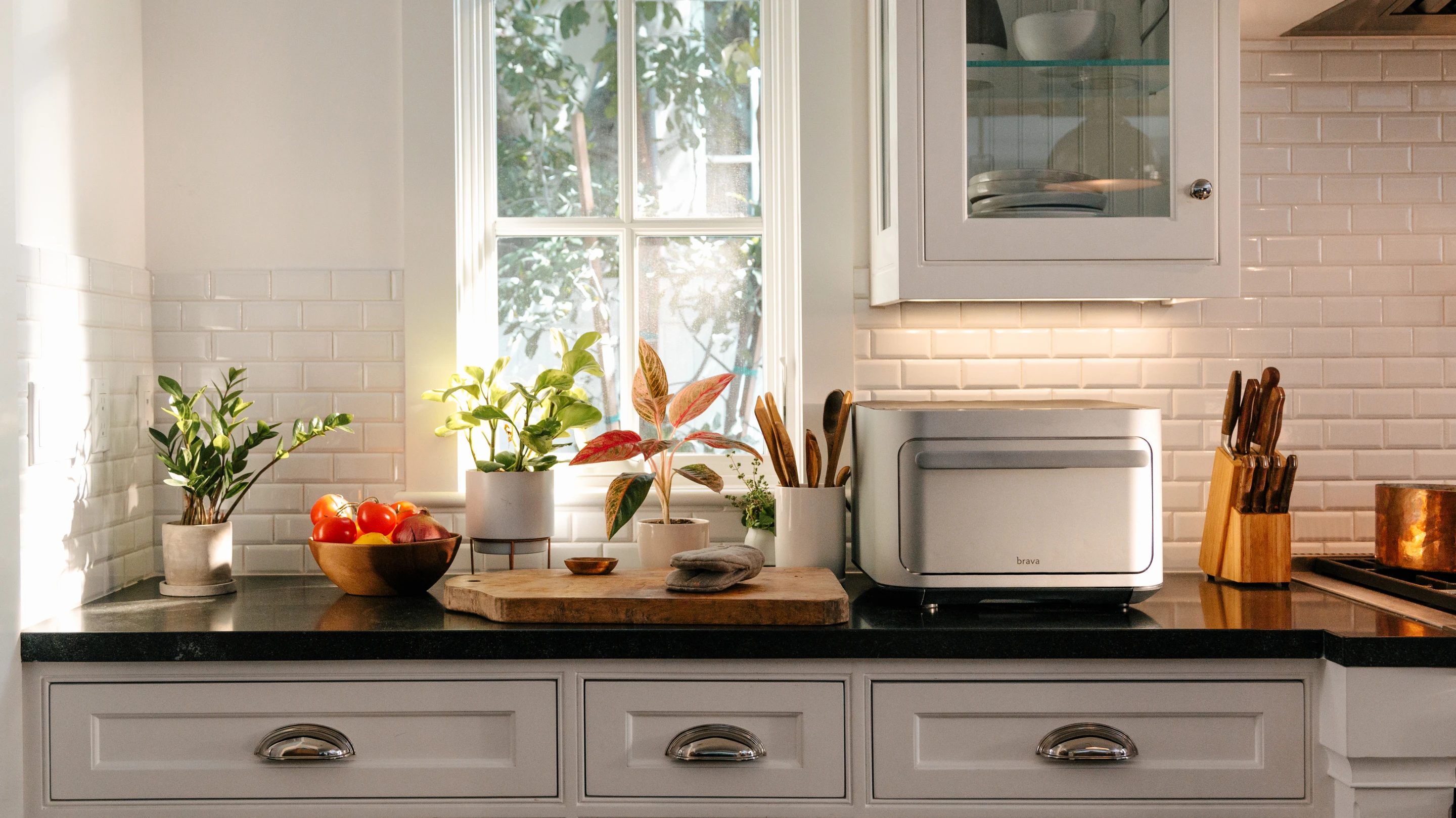 The Brava oven can heat up to 500° F (260° C) in less than a second