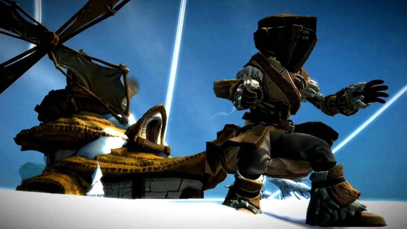 As Microsoft Studios demonstrated, gamers will be able to use voice commands, Kinect motion controls, and even SmartGlass on a tablet to create an environment from the ground up