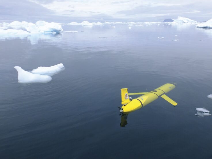 A robotic glider on the surface