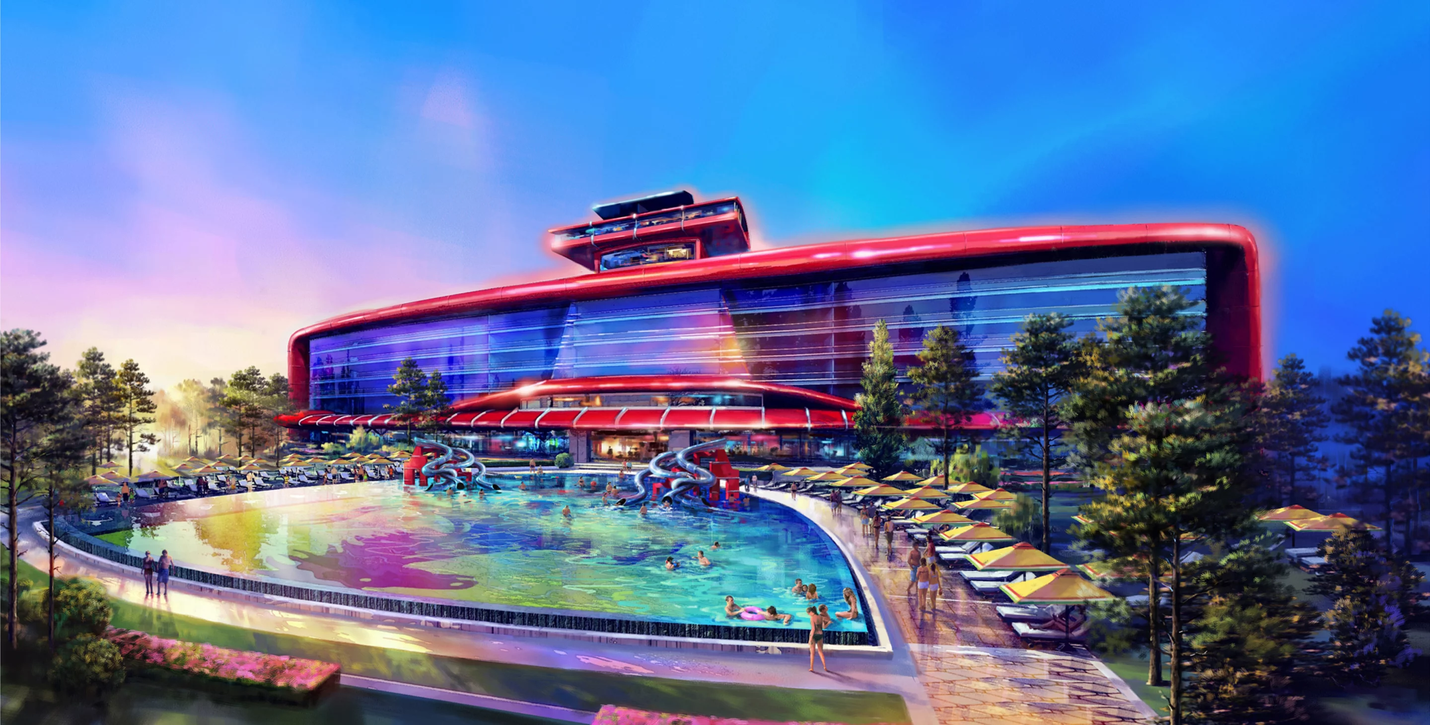 Ferrari Land will have a five-star luxury hotel