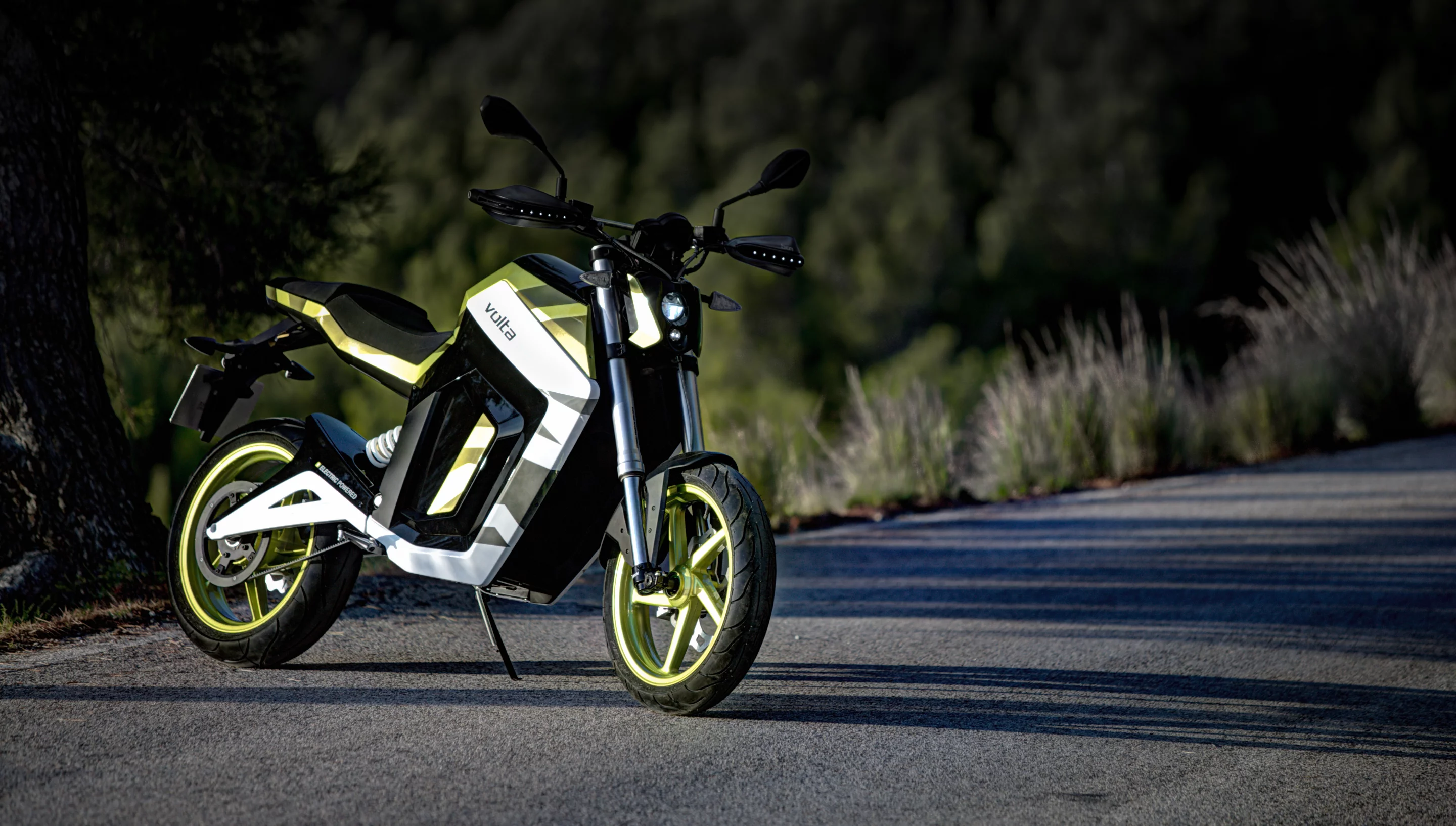 The Volta BCN Sport electric motorcycle