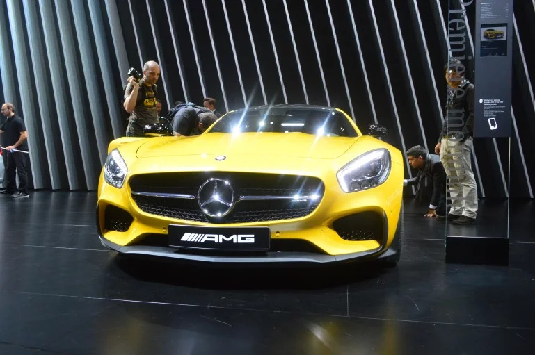 The Mercedes GT S at the 2014 Paris Motor Show (Photo: C.C. Weiss/Gizmag)