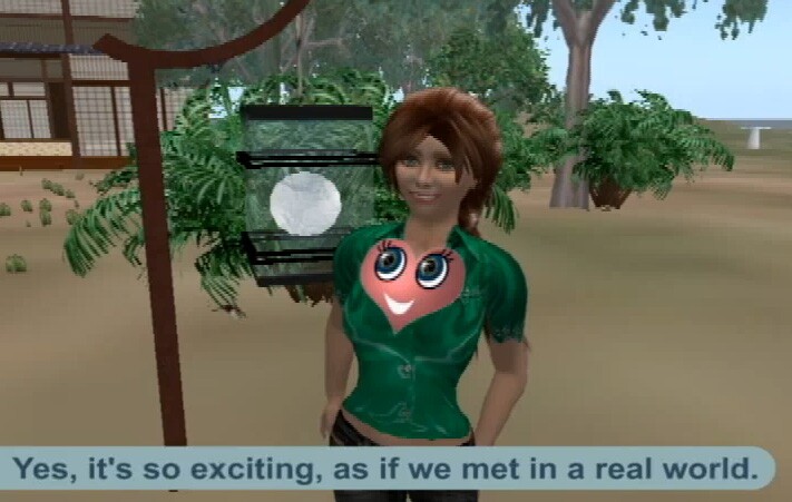 I just love to watch your Second Life avatar smile.