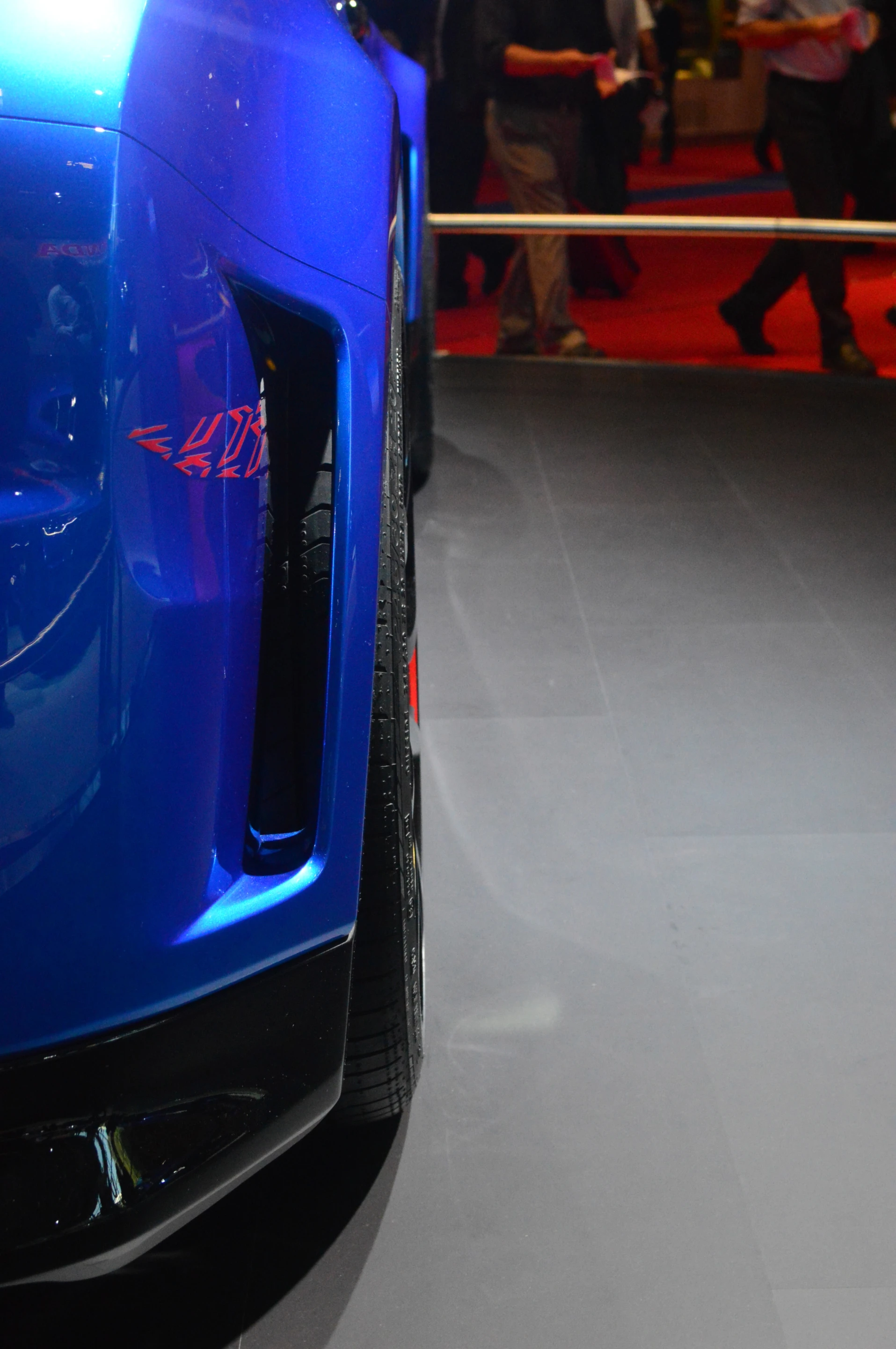 Close up of the Honda 2015 Civic Type R at the Paris Motor Show (Photo: C C Weiss/Gizmag)