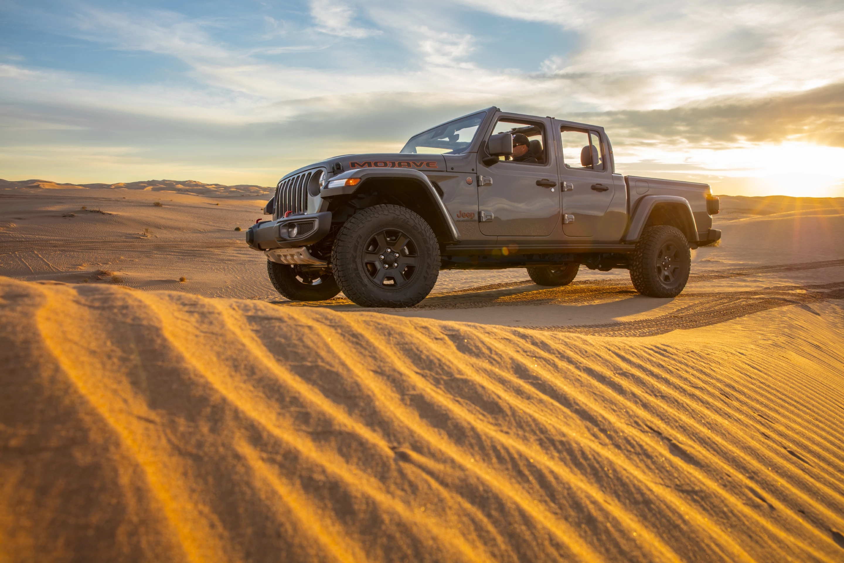 Changes to the suspension on the Jeep Gladiator Mojave meant about an inch of lift up front