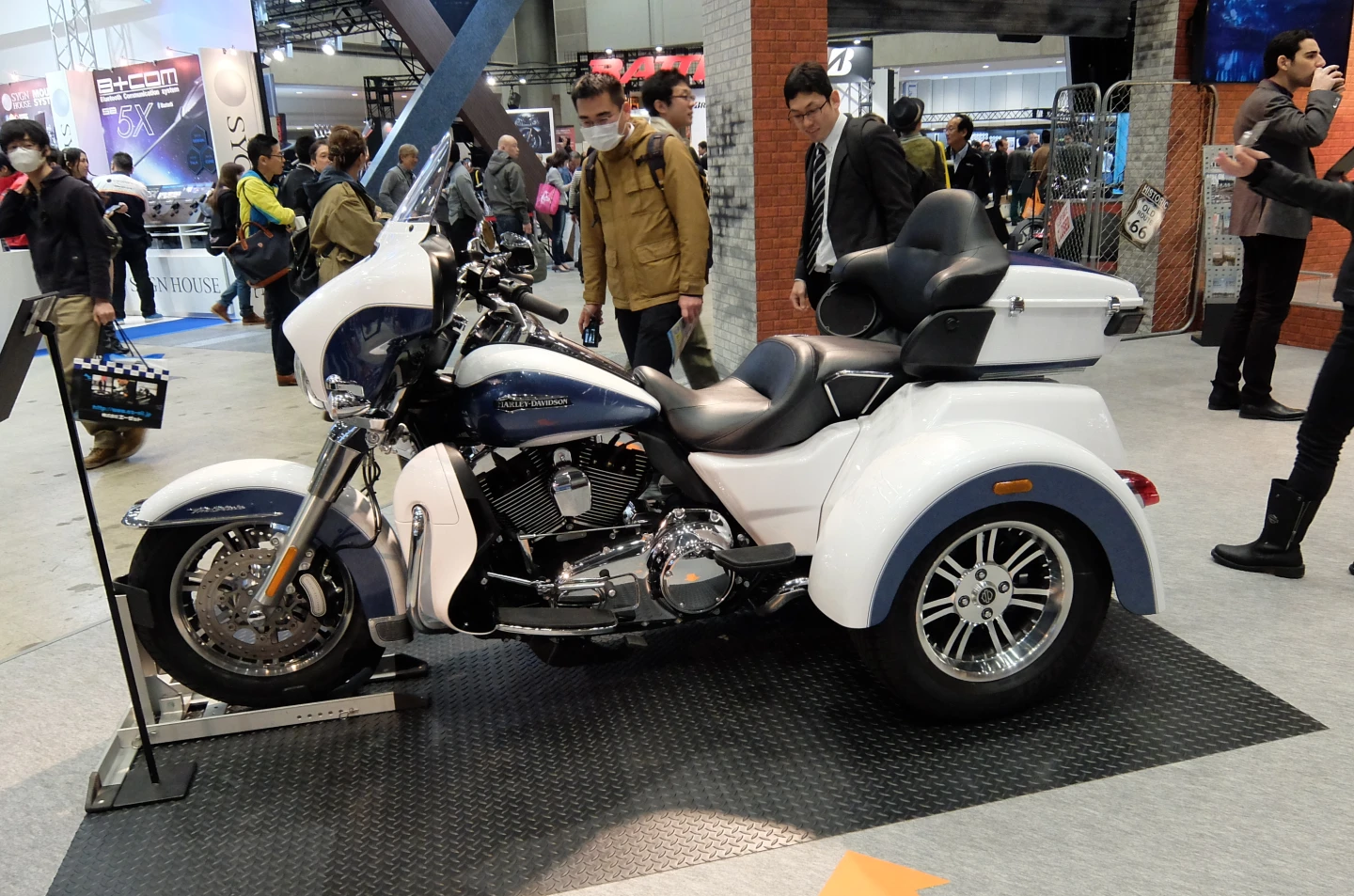 Harley-Davidson Tri Glide Ultra and is powered by a 1700cc engine (Photo: Stephen Clemenger/Gizmag.com)