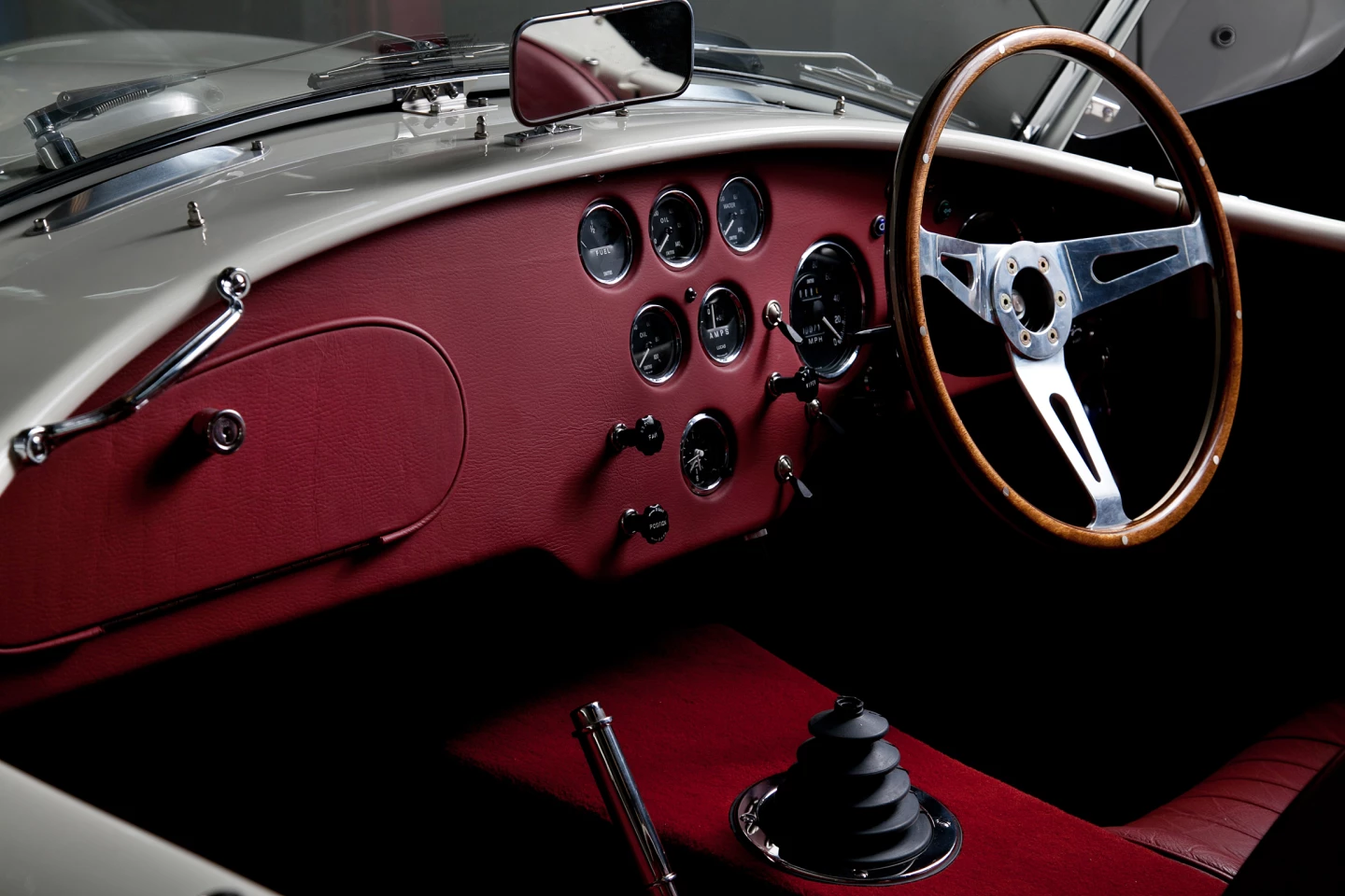 Unlike some other modernized classics we've seen, AC keeps the look and feel of the original interior