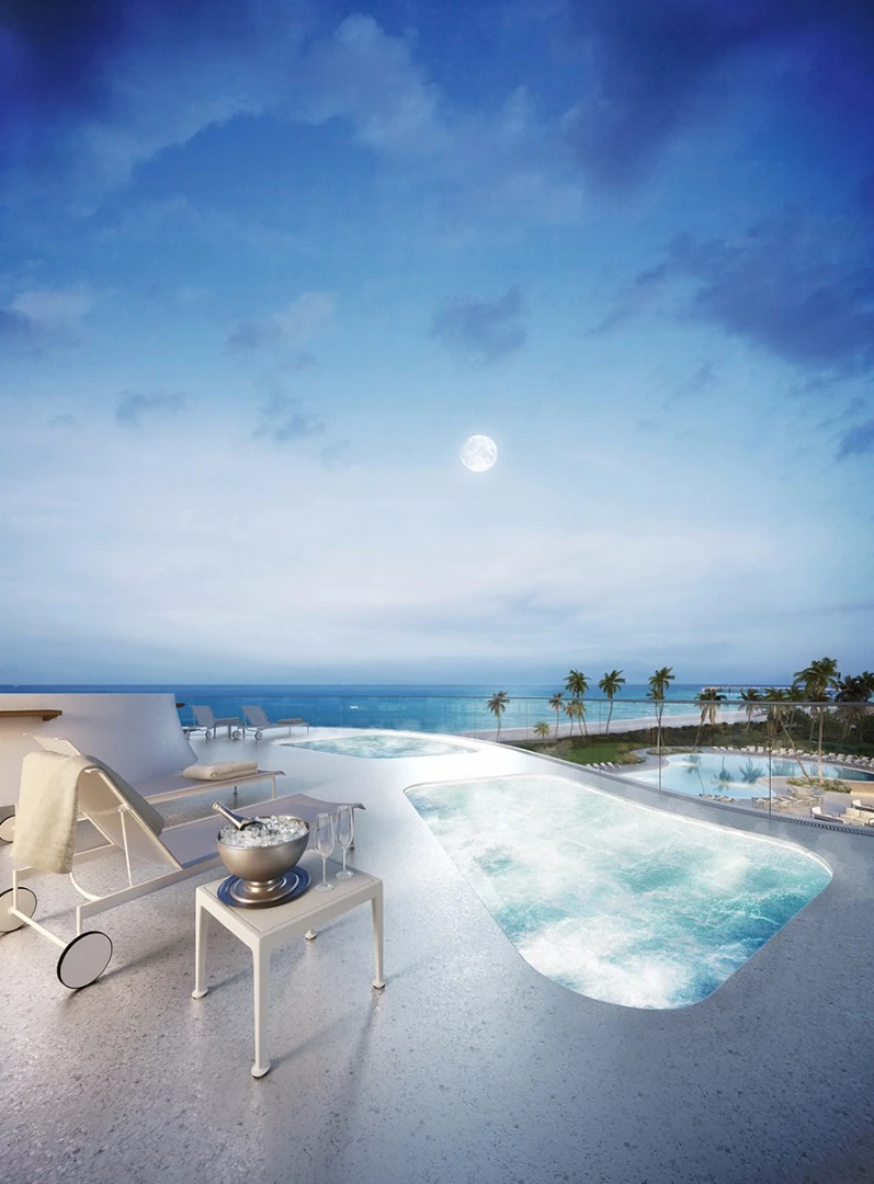The Jade Signature will have a water therapy terrace