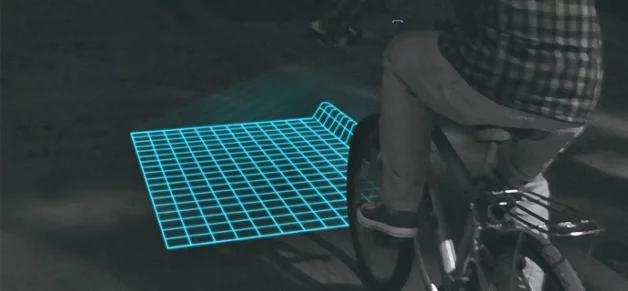 Lumigrids aims to make cycling at night that little bit less perilous