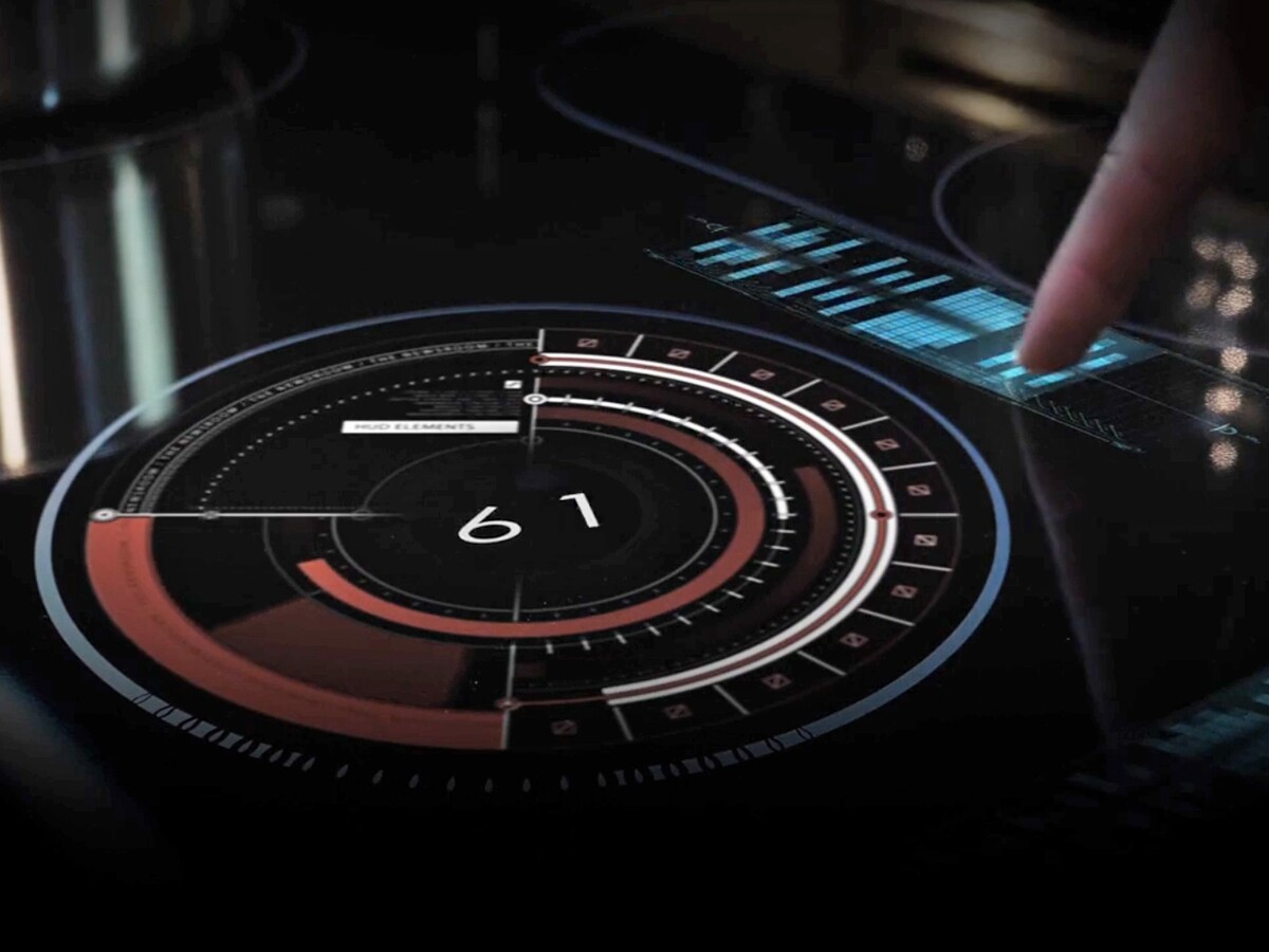 The sensor can be embedded under glass, ceramic, wood, leather and many more materials