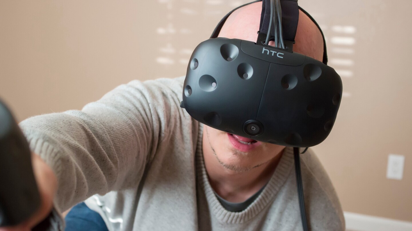 Positional tracking, or even room-scale tracking like on the Vive, are necessary to make this a lust-worthy headset