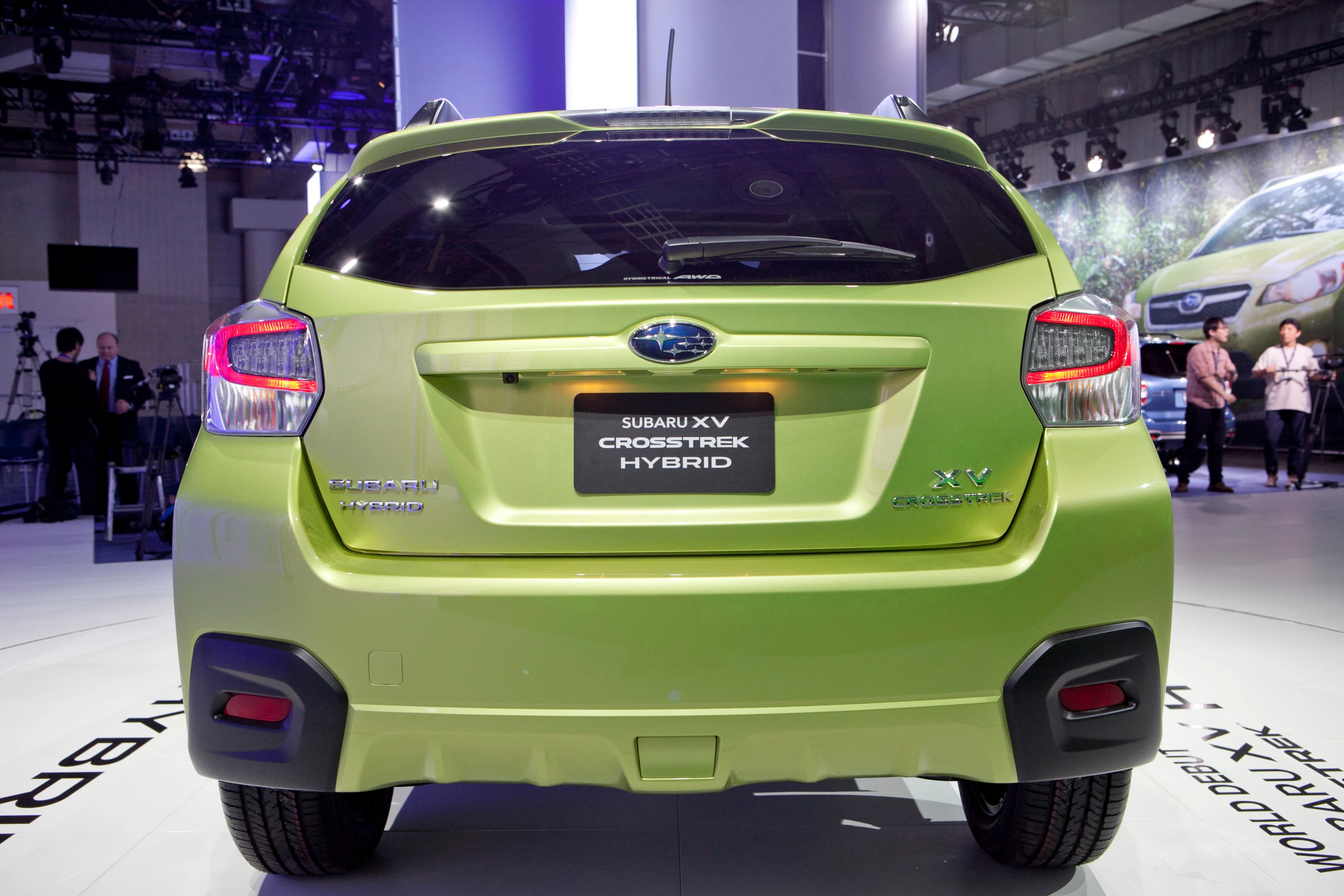 The XV Crosstrek Hybrid debuts in New York