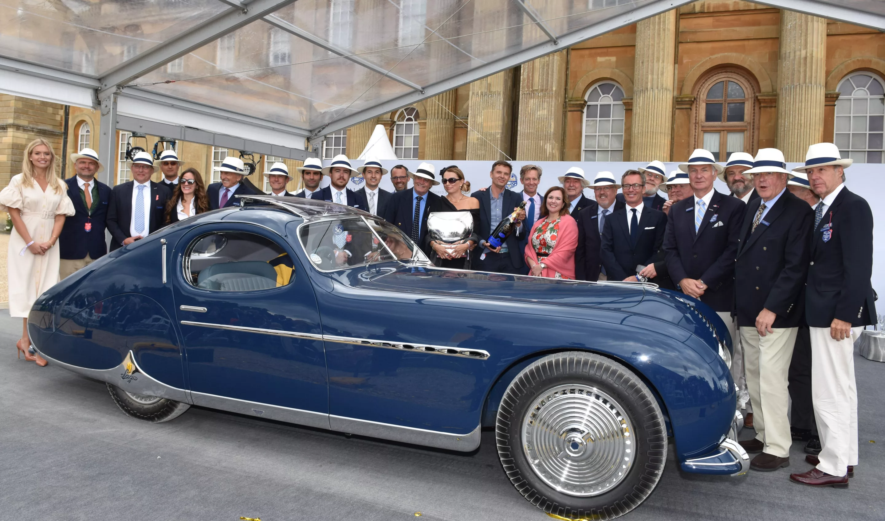 1948 Talbot-Lago T26 Grand Sport Coupé, coachwork by Figoni et Falaschi Winner: Best of Show at the 2019 Salon Privé