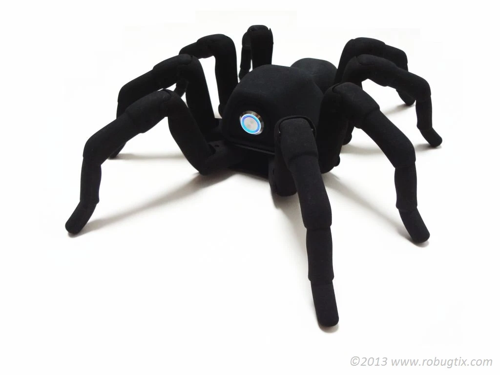 You control the T8 with an XBee wireless controller, sold separately