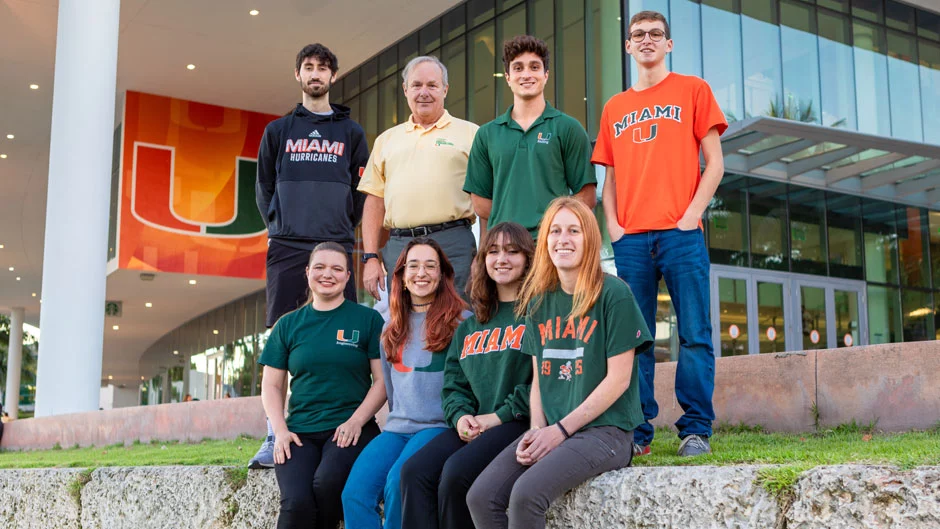 The Acid Project team from the University of Miami