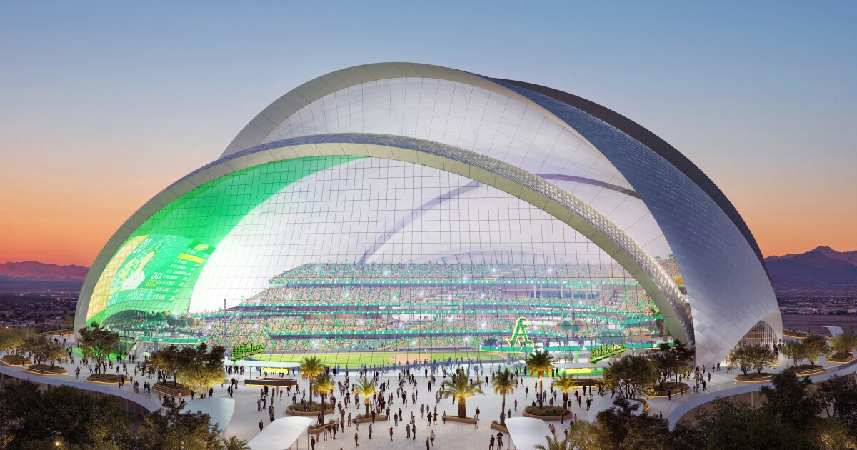 Armadillo-like stadium hits a home run in Las Vegas Armadillo-like stadium hits a home run in Las Vegas