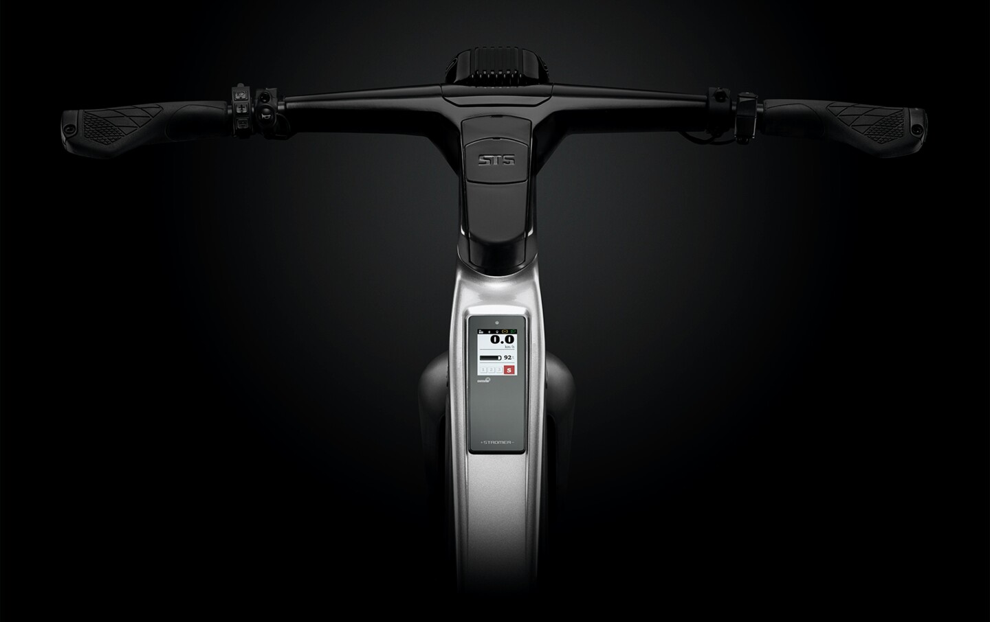 The Stromer ST5 ABS' top tube display