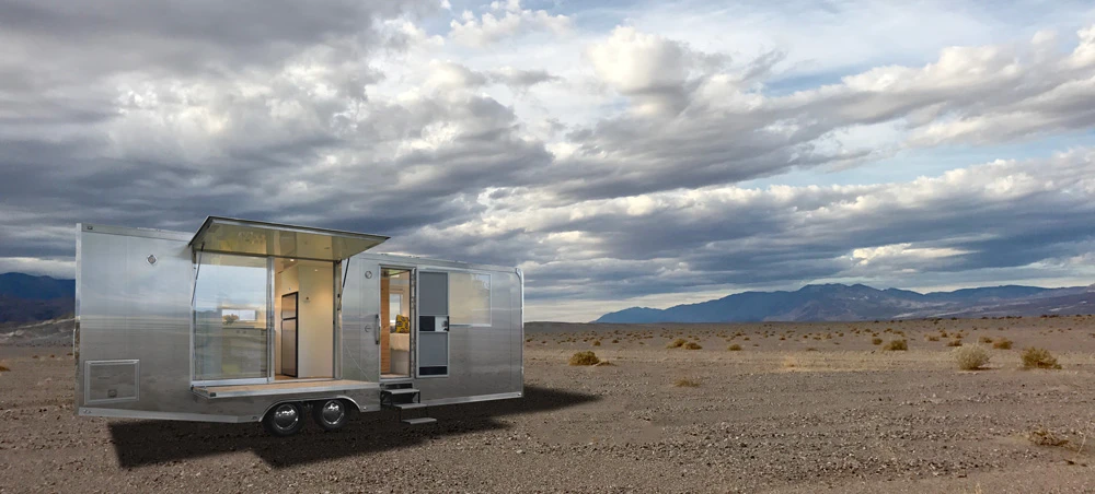 The Living Vehicle has the capacity to sleep six