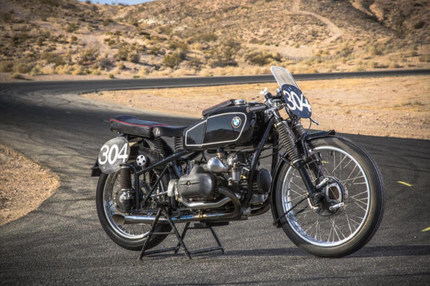 This 1939 BMW RS255 'Kompressor' sold for US$480,000 at Bonhams Las Vegas auction in January, 2013
