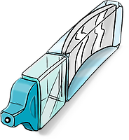 The Ashkelon Visor's focusing eyepiece