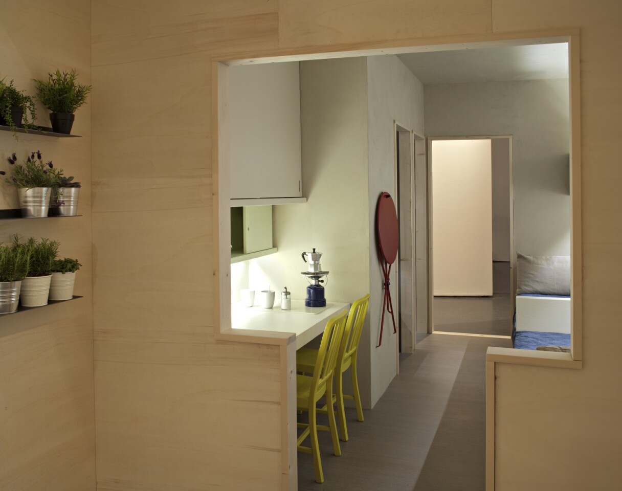 Every inch of space is utilized to its maximum capacity