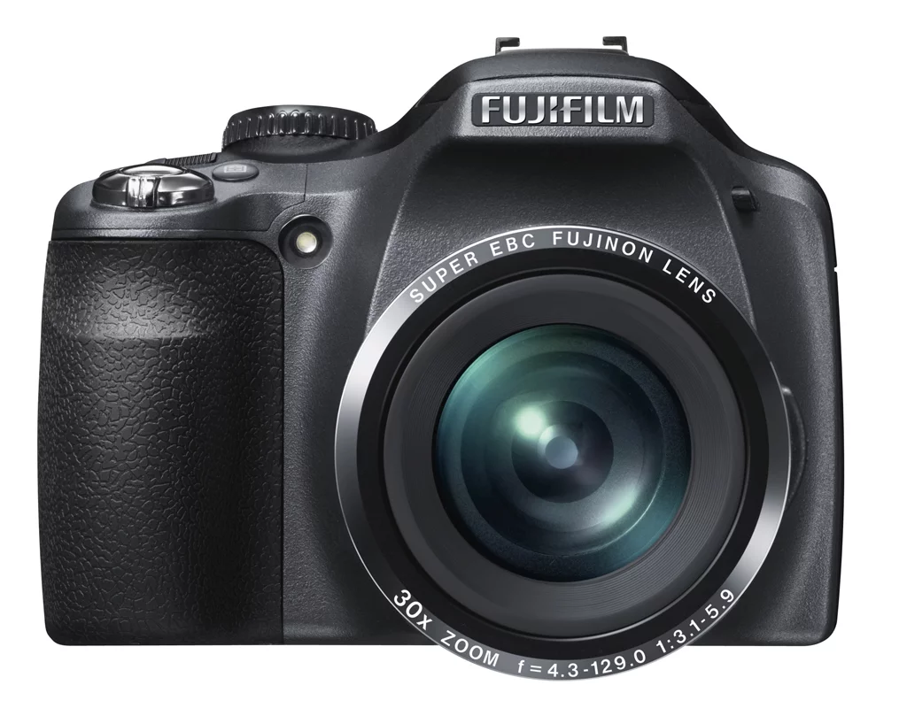 The Fujifilm FinePix SL300 front view