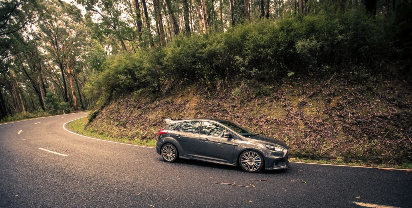 The Focus RS has incredible grip
