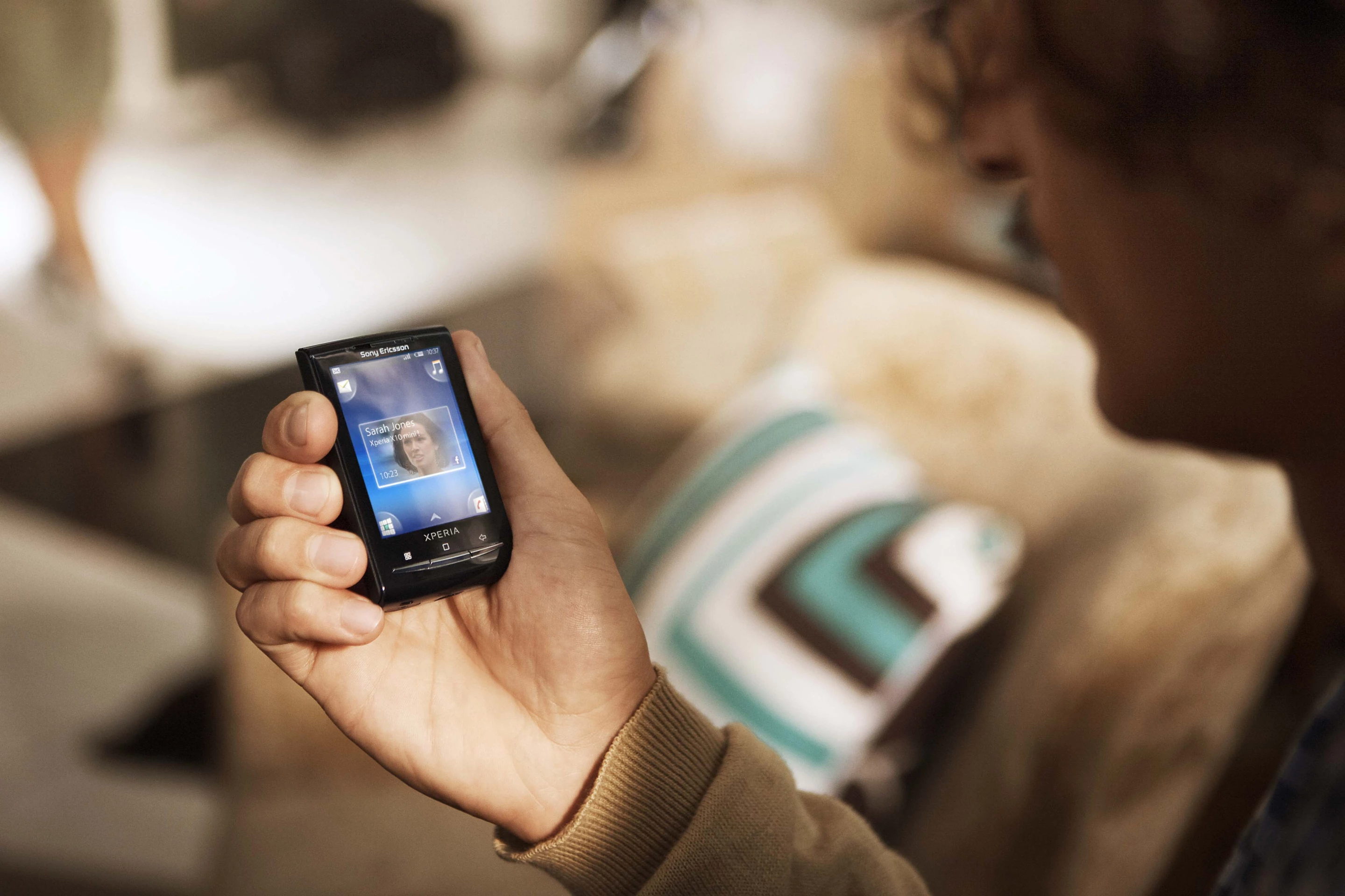 The Sony Ericsson Xperia X10 mini