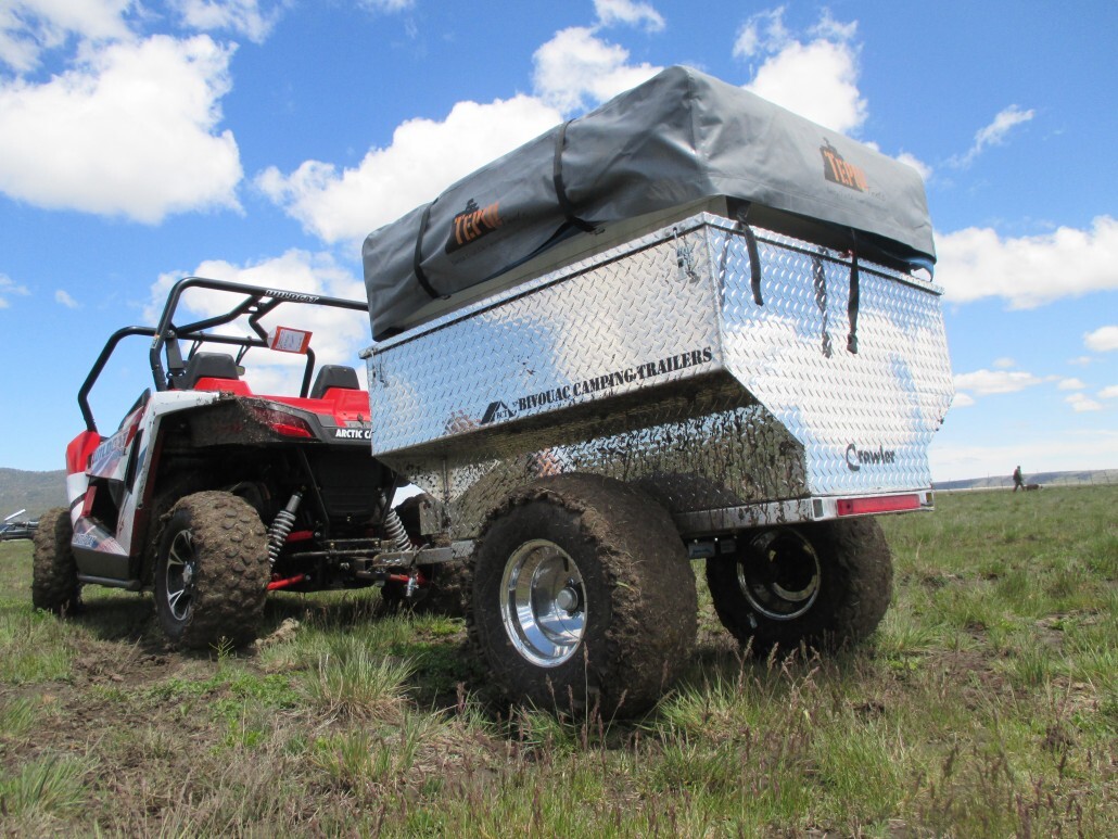 Mother Of All Bivouacs (MOAB) offroad trailers done two ways