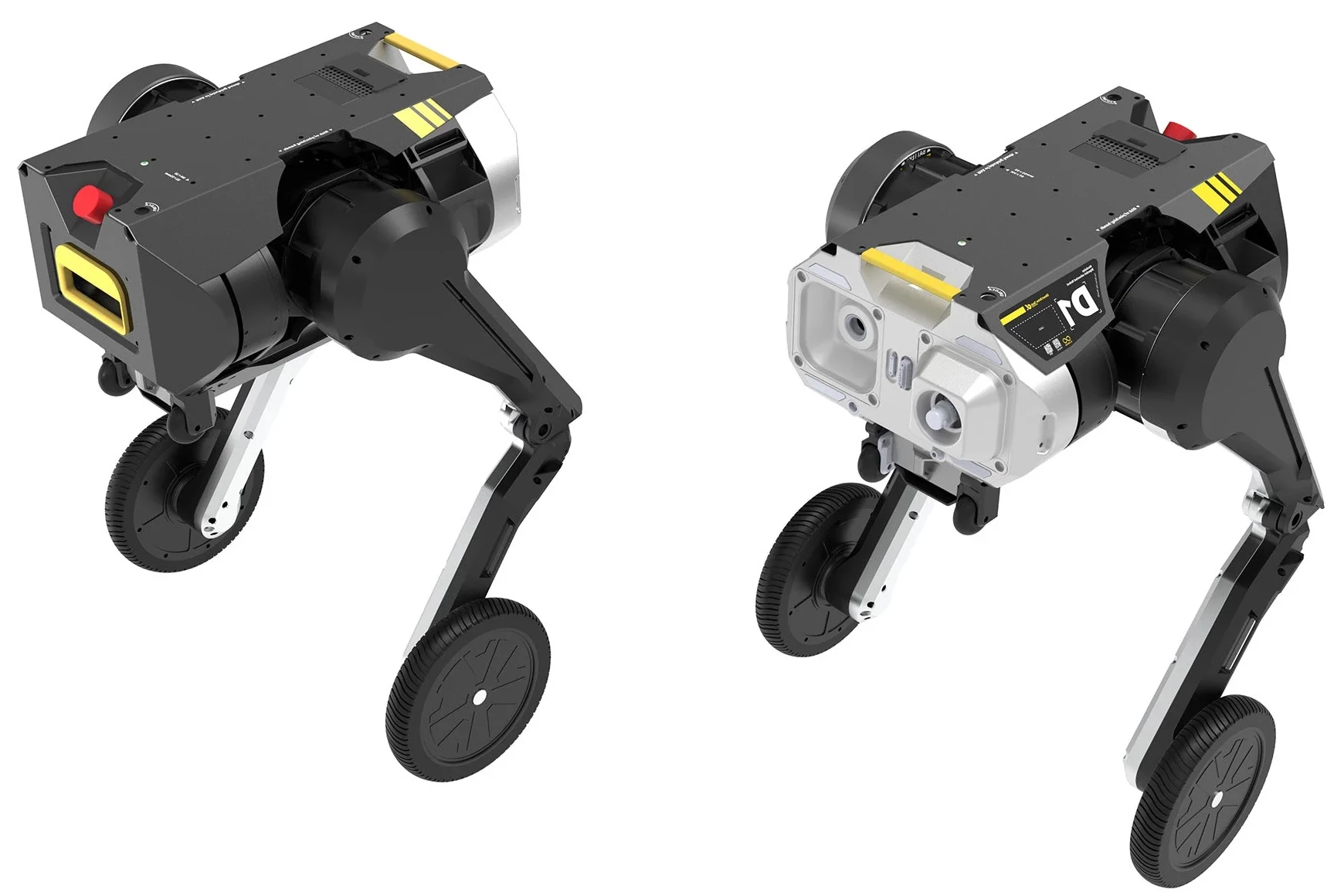 The D1 as two bipeds – you can buy just one, if that's all you want