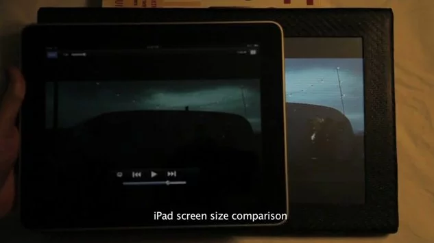 The iPad compared to the Carbon Tablet