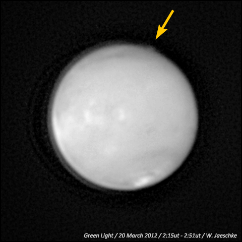 The 2012 Martian plume