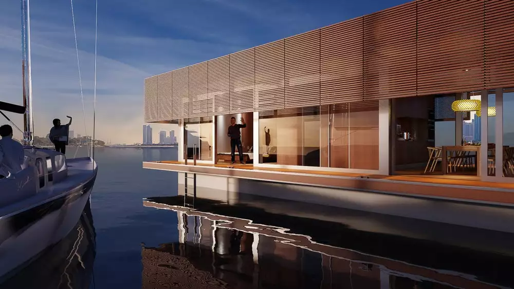 The Waterlovt is marketed towards ultra-wealthy Dubai playboys and aims to offer a luxury apartment on the water