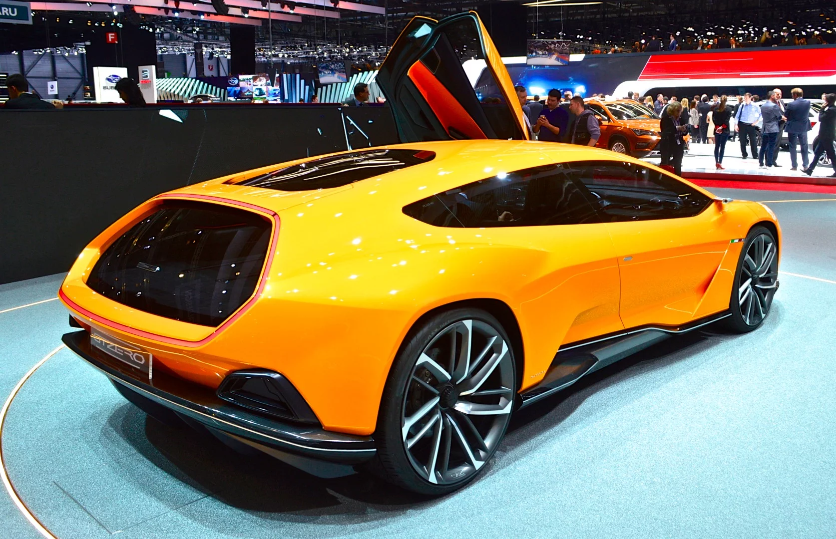 The GTZero features a composite body and carbon monocoque