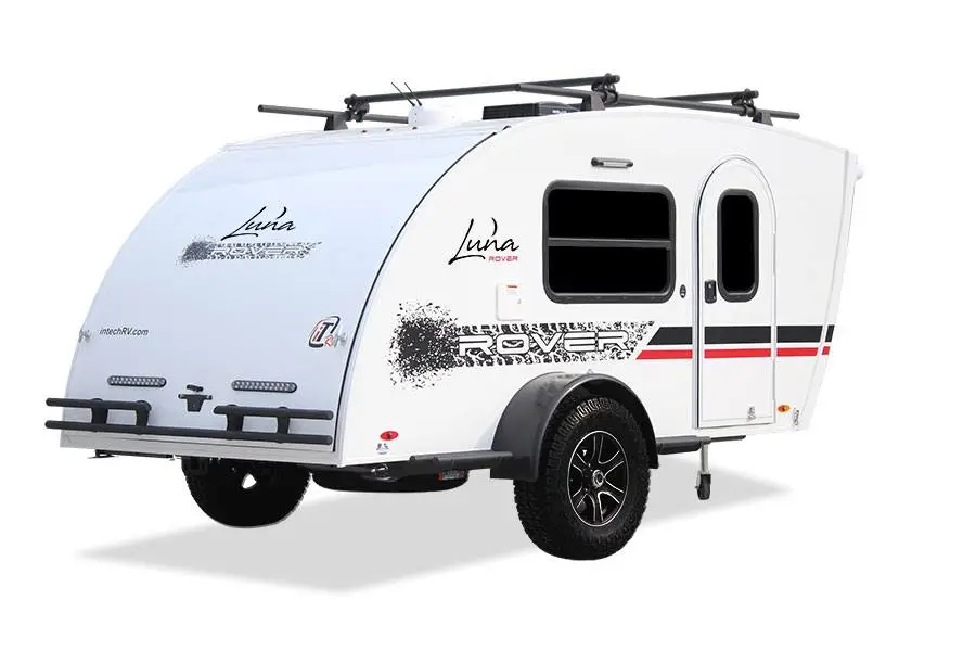 A muddy tire off-road graphic gives the Rover a distinct look in the lineup