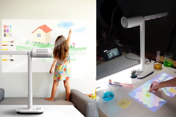 One of the Lumi's prime focusses is on interactive learning and creative storytelling, where the mixed media capabilities of the screen offer learning environments that have previously been unavailable