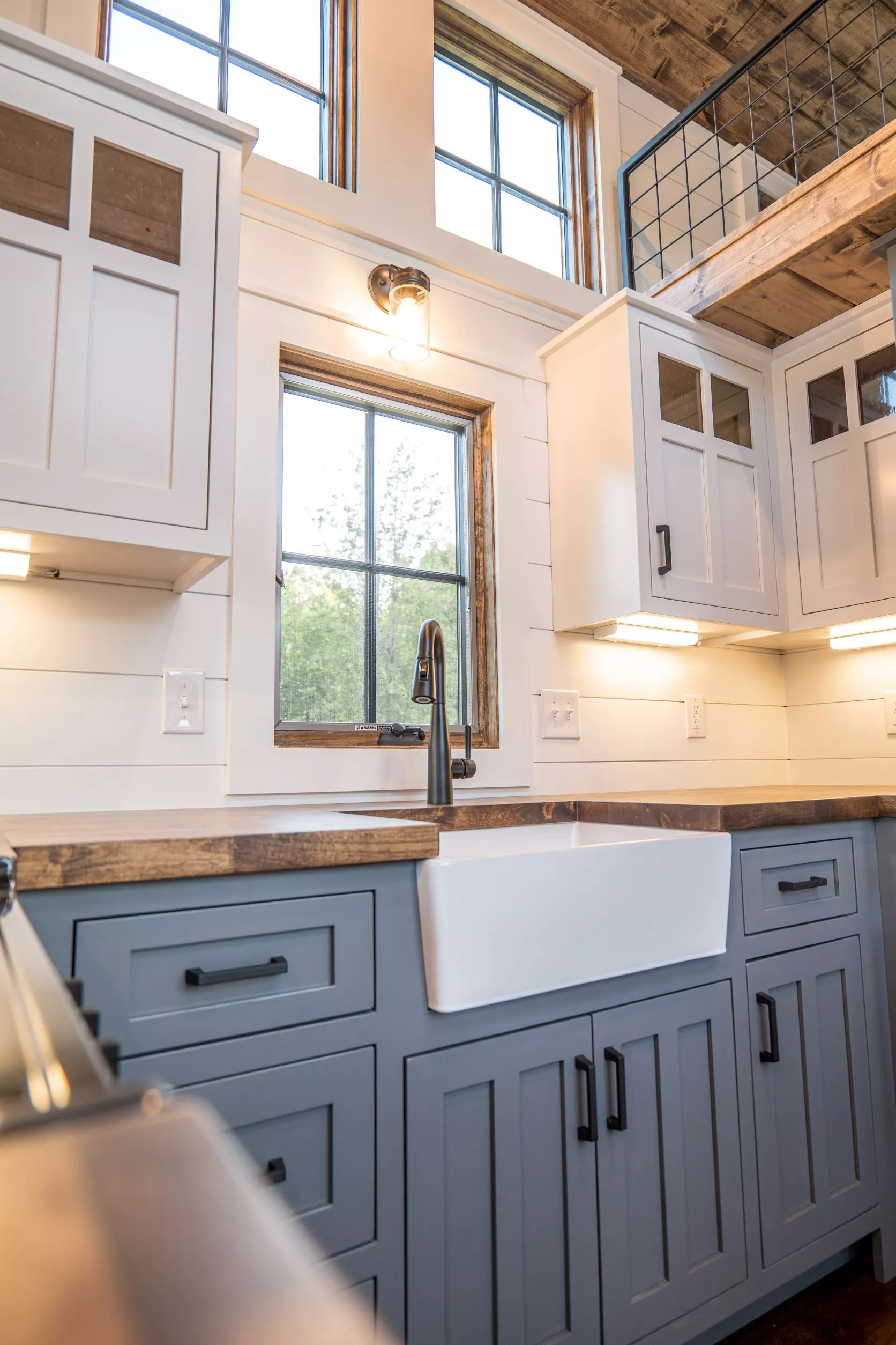 The Teton features generous glazing, ensuring daylight permeates within