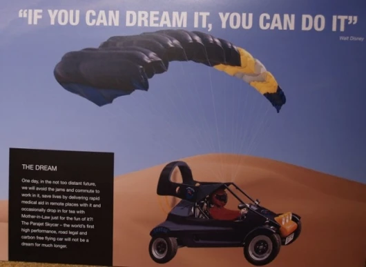 Britain's Parajet Skycar