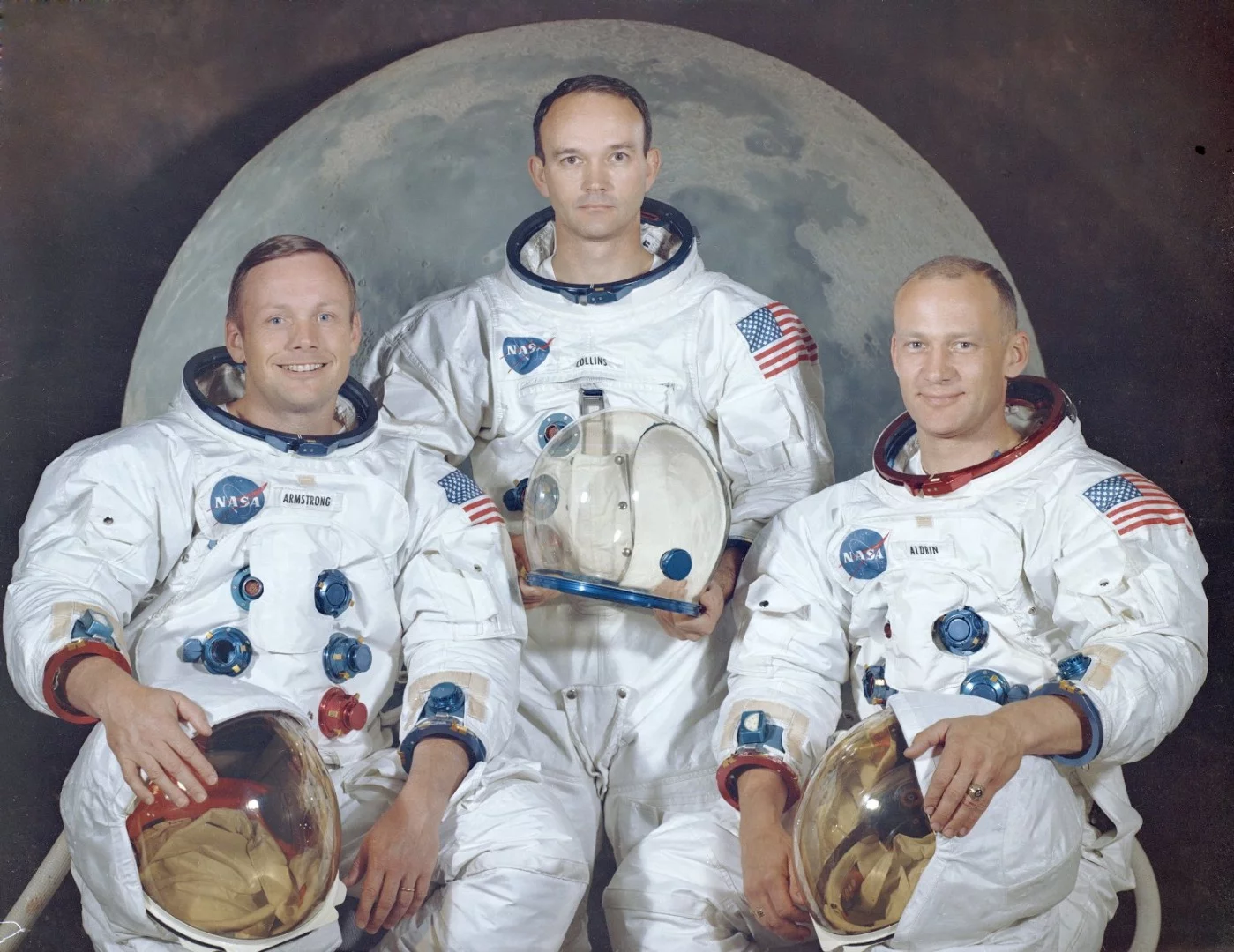 The crew of Apollo 11