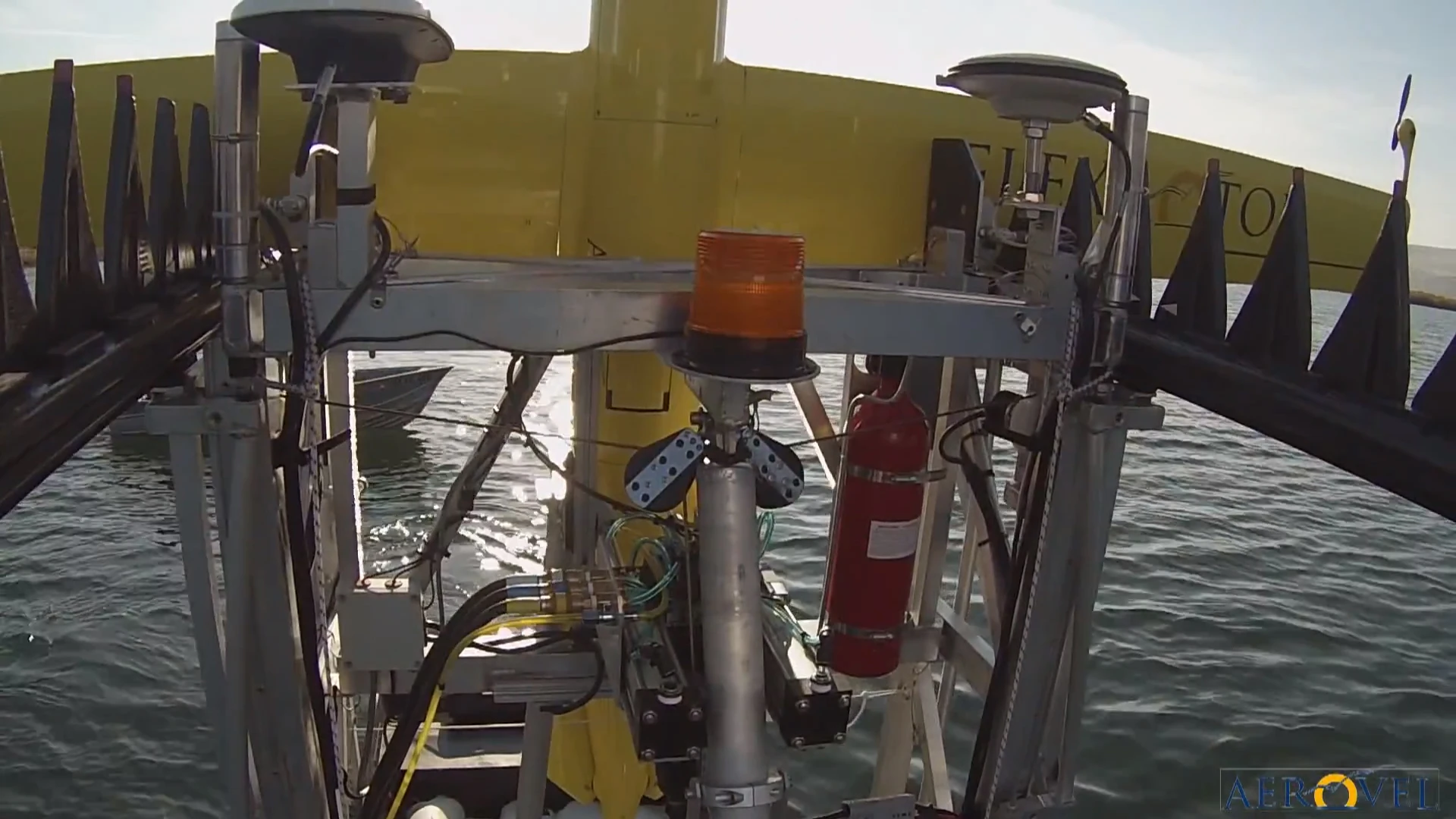 The Flexrotor is refueled autonomously between flights