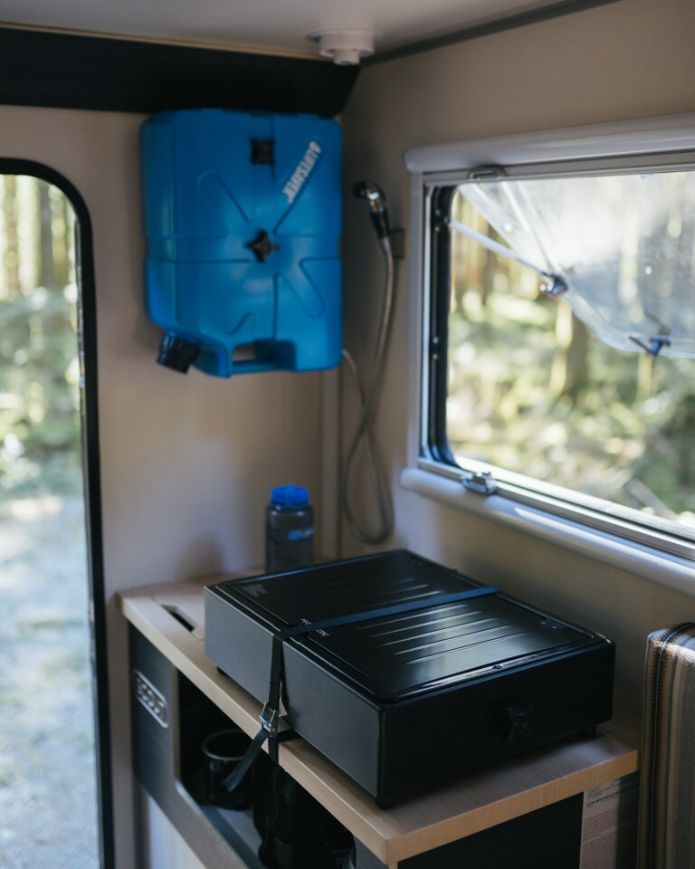 Scout pickup camper creates flexible indoor/outdoor base camp