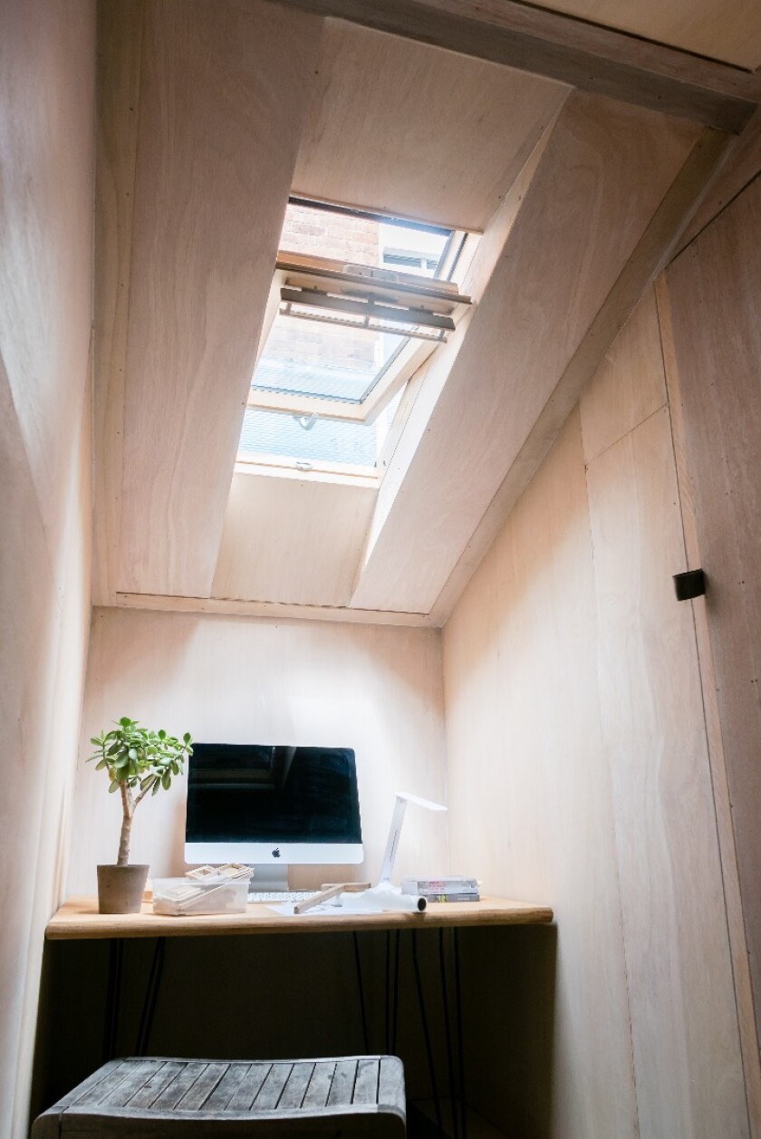 Mission Control has no windows, just a single skylight