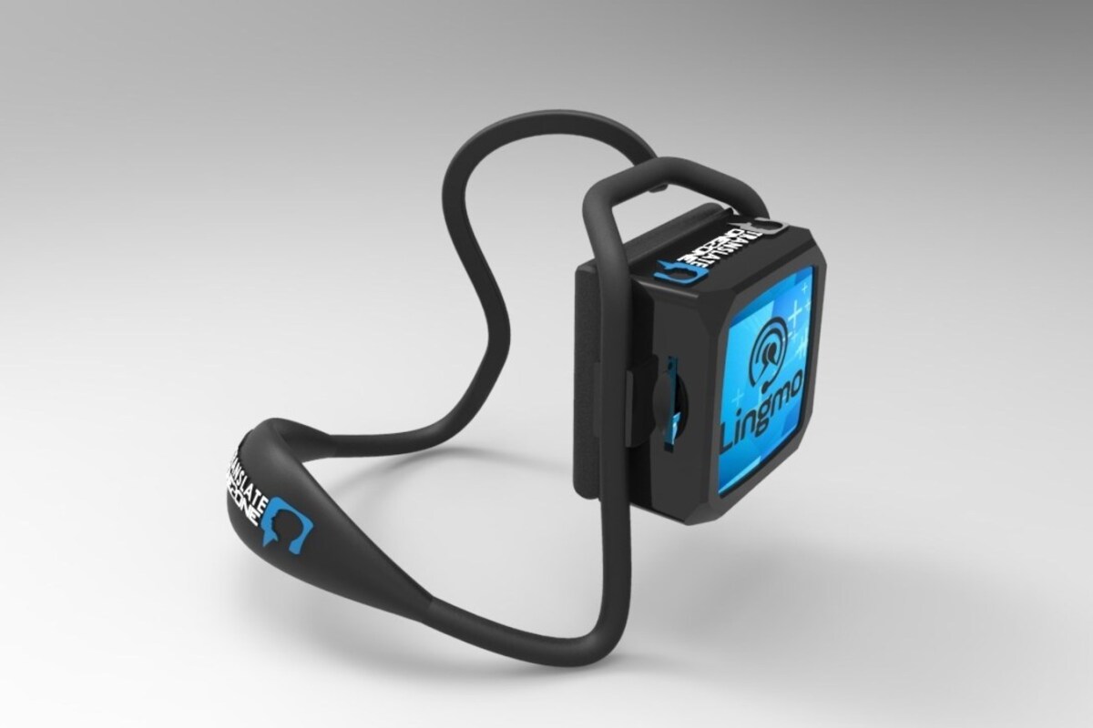 Lingmo language translator earpiece powered by IBM Watson