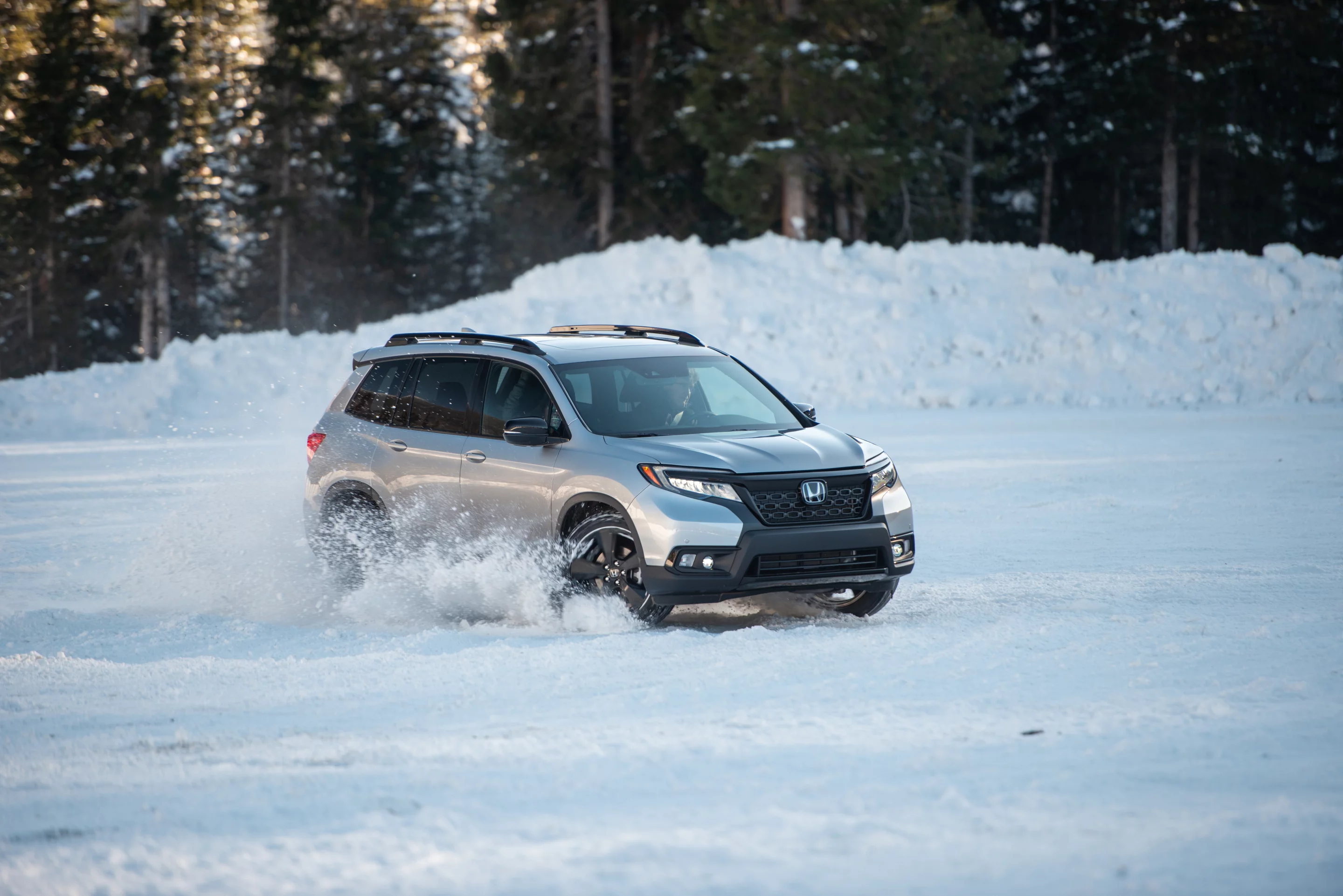 Honda has a further safety system in place that cuts throttle input entirely if the vehicle is sliding in a direction that isn’t consistent with the steering wheel’s turn if the steering is locked