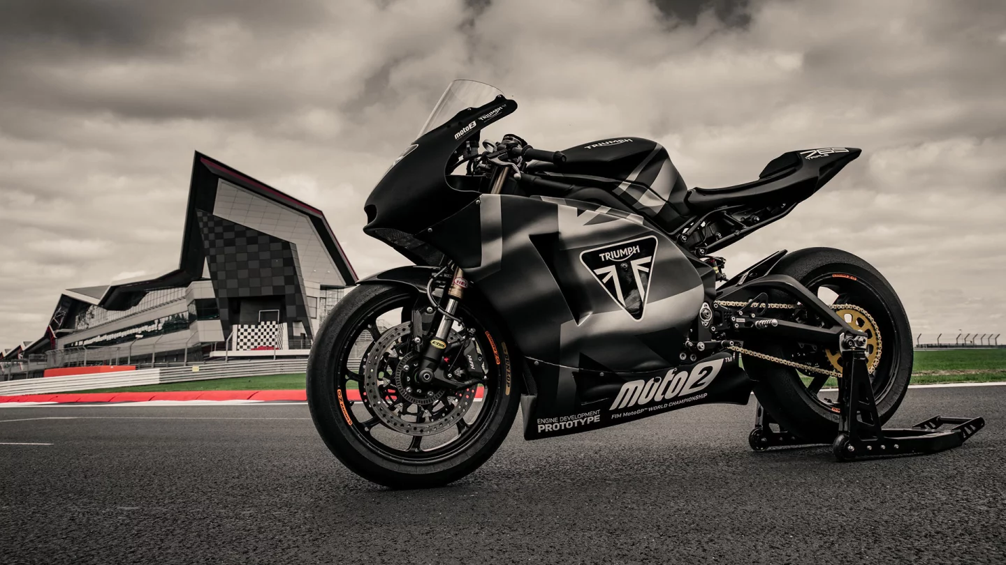 Triumph's Moto2 development prototype