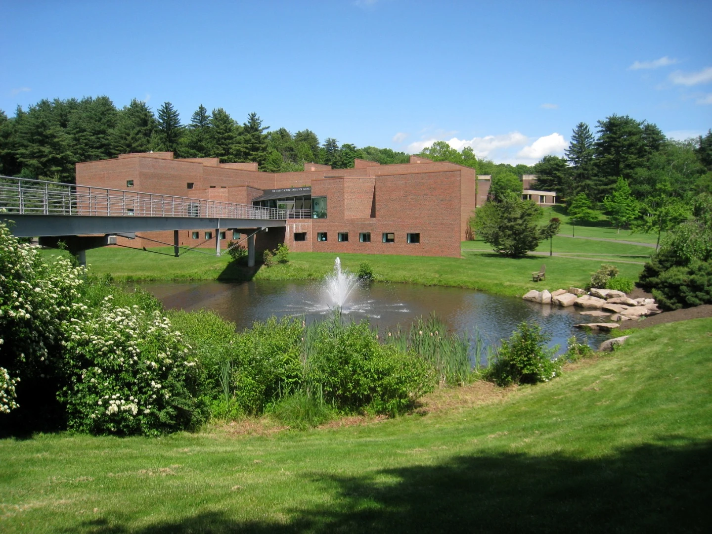 On the campus of Princeton University is the Carl C. Icahn Center for Science