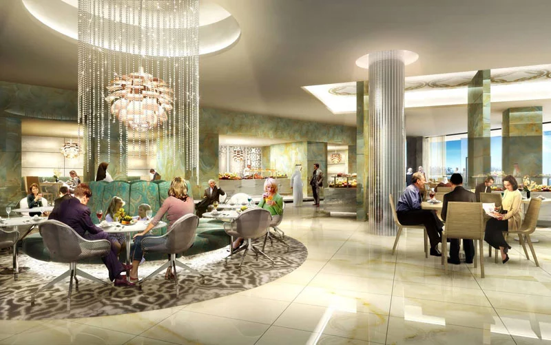 Jumeirah at Etihad Towers Hotel interior