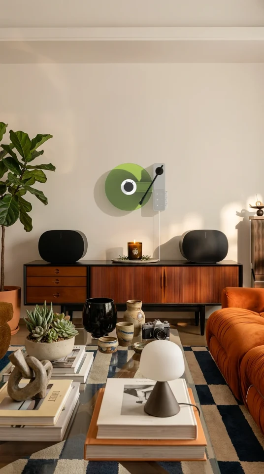 The TD-1 adds an extra visual element to the ritual of vinyl playback