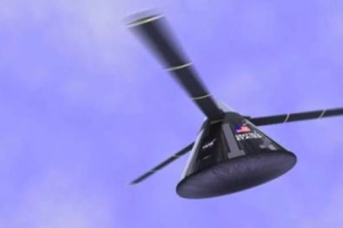 This image depicts what astronauts may someday use to return from orbit (Image: NASA)